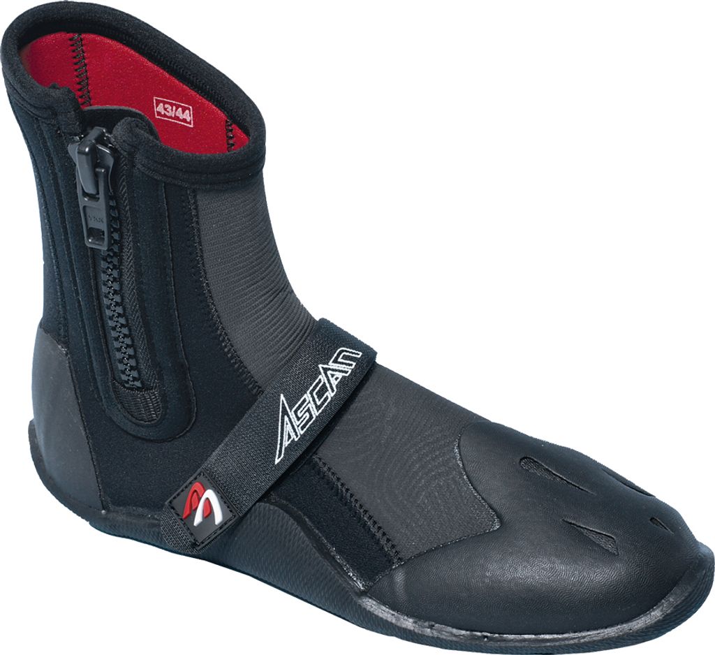 Ascan SPEED Neoprenboot mit Reißverschluss 5mm black 45/46