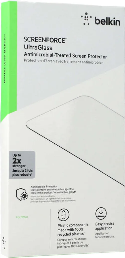 Verre de Protection Belkin UltraGlass pour iPhone 13 Pro Max - 15