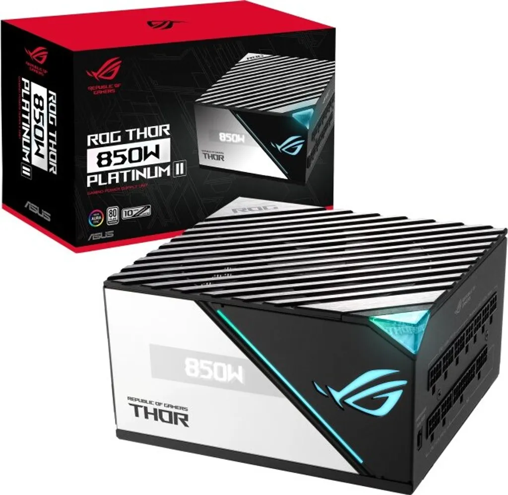 Évitez les Crashs PC avec l'Alimentation ASUS ROG Thor 850W Platinum II 5.0