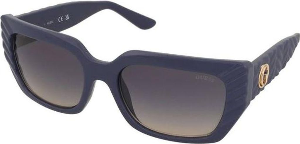 Guess GU00254 90B shiny blue 55/18/135 Damen Sonnenbrillen