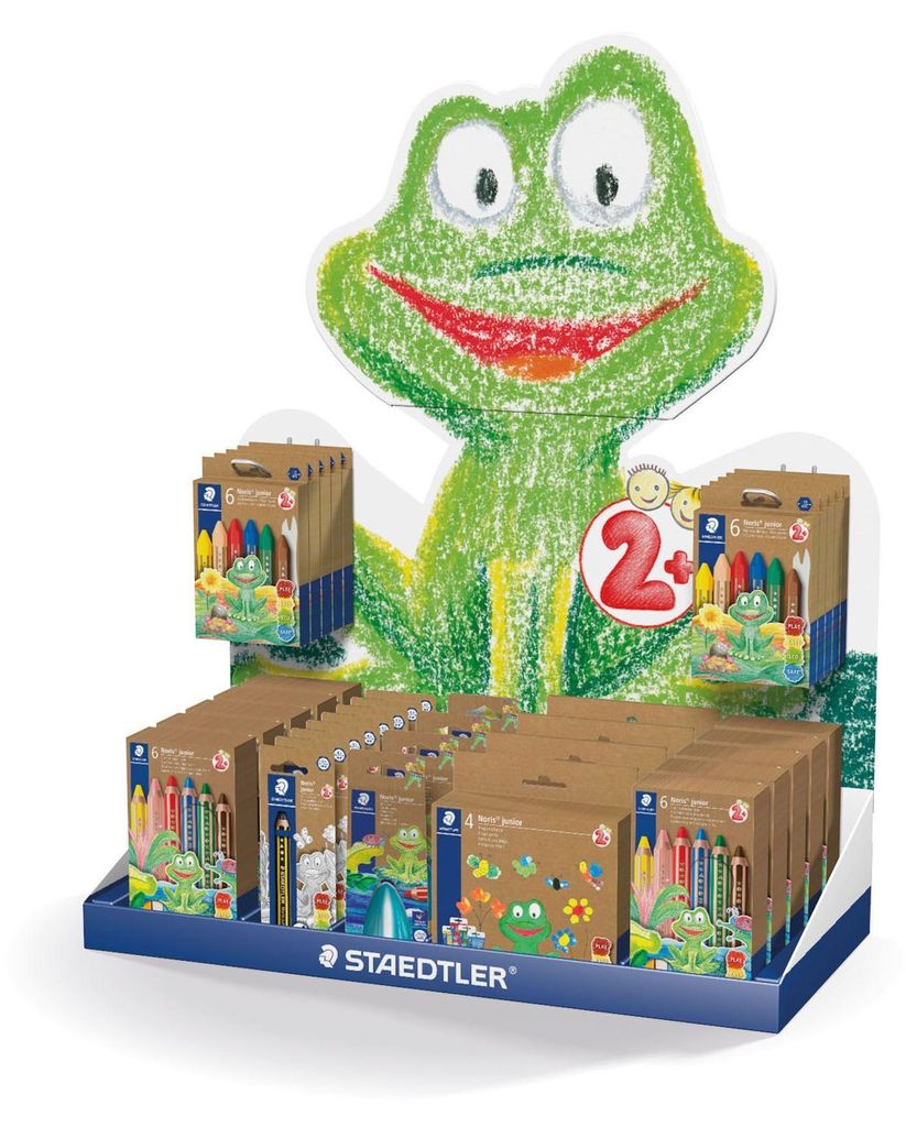 Staedtler Display Noris junior gem 100% PEFC