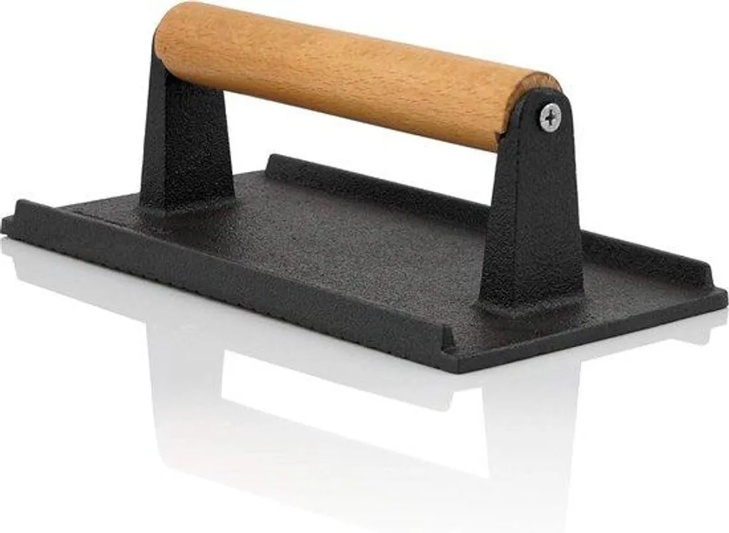 Accessoire Barbecue Fonte pour Cuisson Uniforme et Viande Moins Grasse