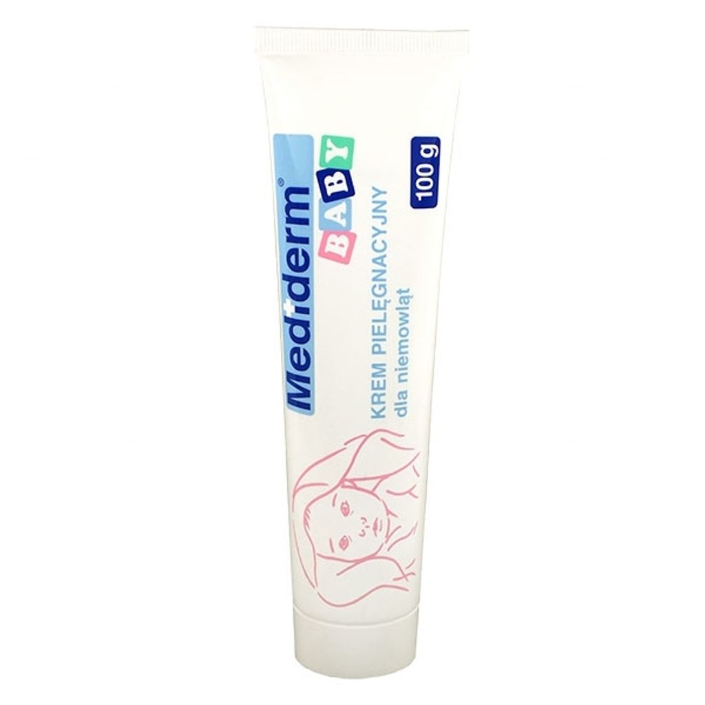 Mediderm Baby Pflegecreme 100g - Schutzfilm - Babypflege Creme ab 1. Monat