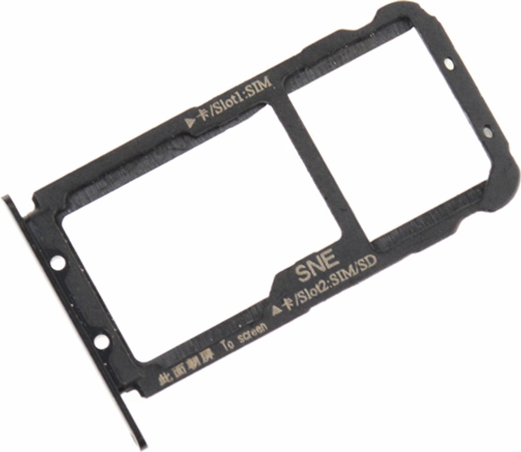 Für Huawei Mate 20 Lite Sim Tray Halter Schwarz