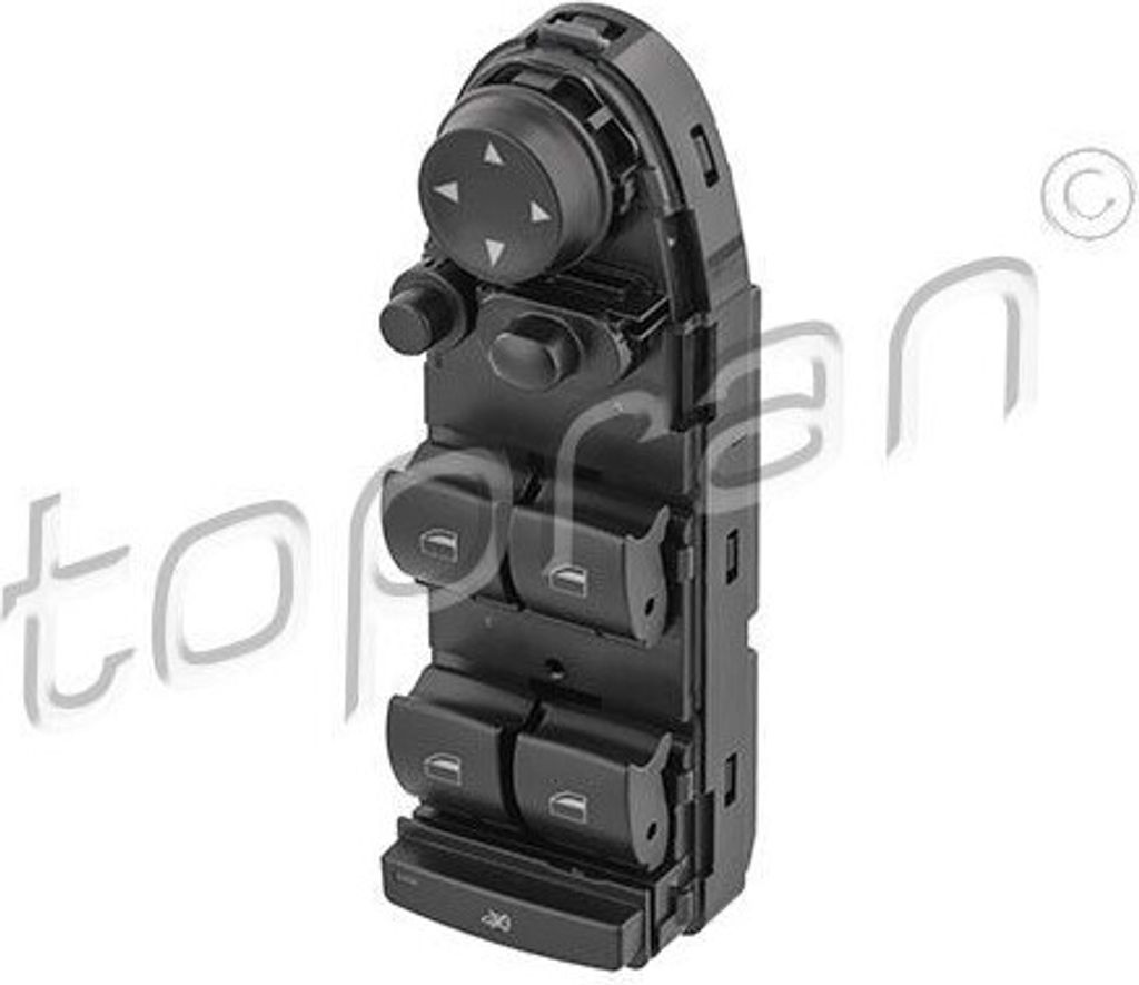 TOPRAN 503 147 Fensterheberschalter für BMW X5 (E70) Vorne Fensterheber Schalter