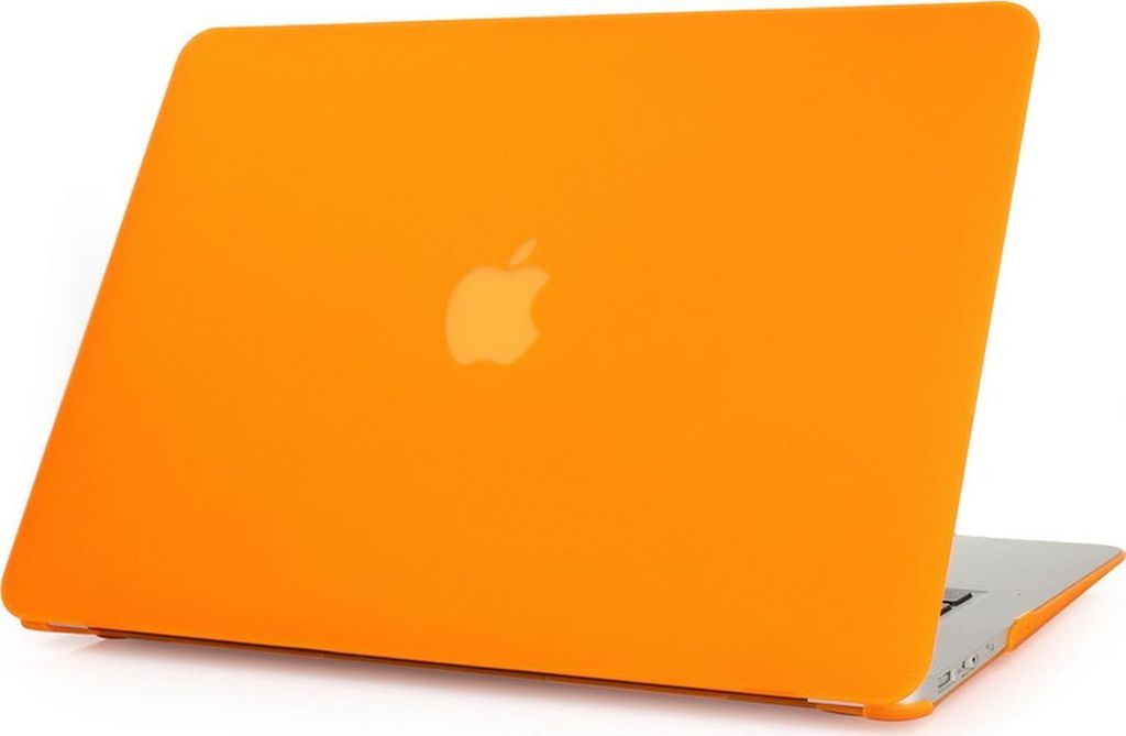 Mobigear Matte MacBook Air 13 Zoll (2010-2019) Hardcase Hülle MacBook Case - Orange - Model A1369 / A1466