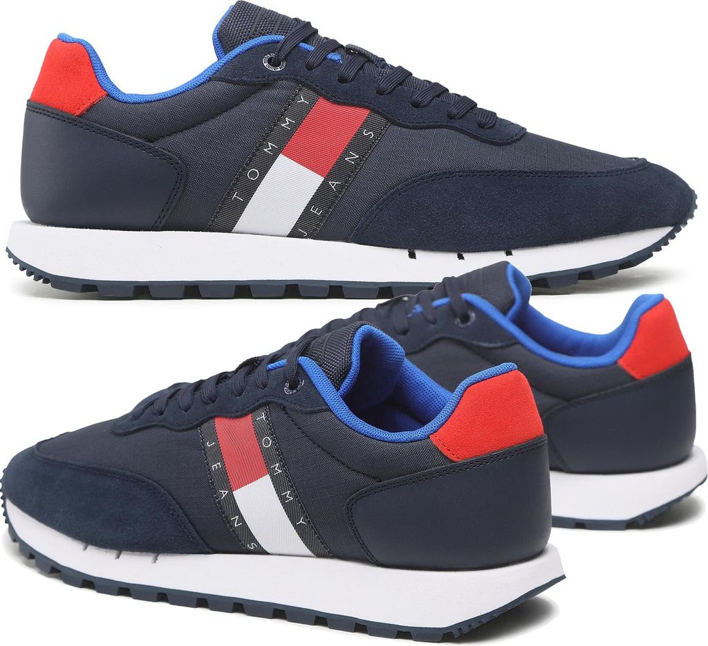 Tommy Jeans Herren-Sneaker „Twilight Navy“ EM0EM01136-C87 Größe 43