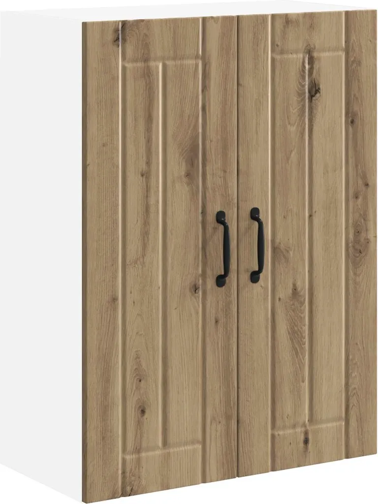 vidaXL Armadio da cucina Artisan oak 60 x 31 x 80 cm materiale a base di legno