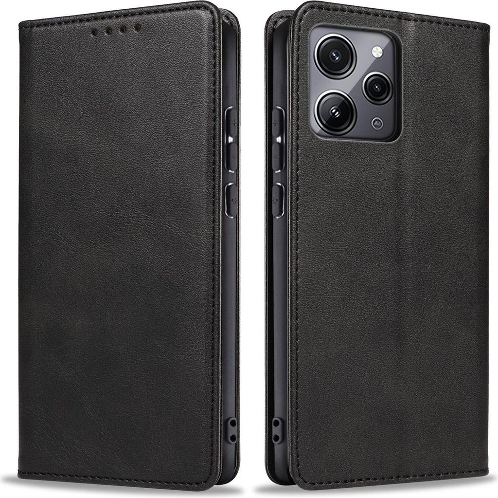 Handyhülle für Xiaomi Redmi 12 Kunstleder Flip Cover Hülle Produktbild 