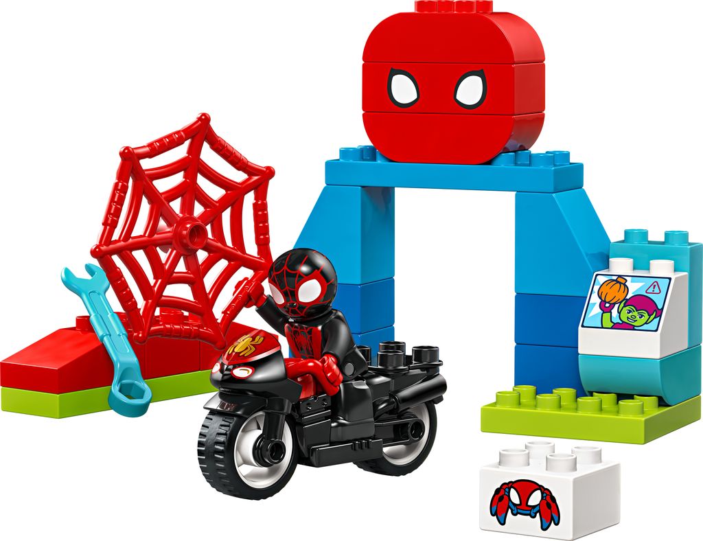 LEGO DUPLO Marvel Spins Motorrad-Abenteuer, Produktbild 2