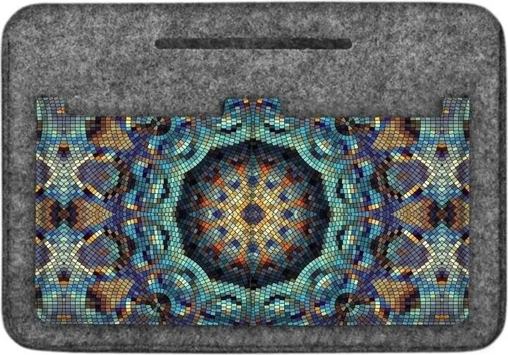 Bertoni Organizzatore da borsa in feltro ecologico - Accessorio elegante, resistente e pratico per tenere in 26x18x8 cm Barcellona