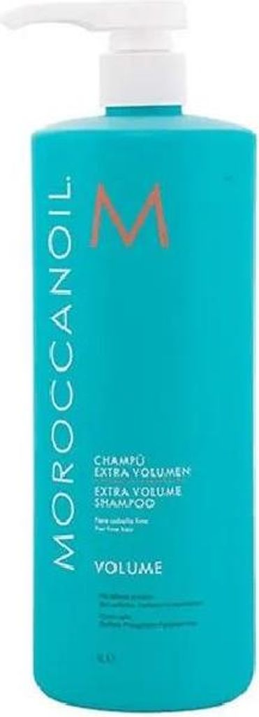 Moroccanoil Extra Volume Shampoo, 1000 ml, Shampoo, Professionell, Unisex, Dünnes Haar, Alle Farben