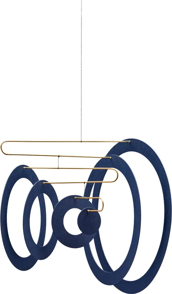 Mobile design Supersonic Flensted bleu en matériaux légers et durables