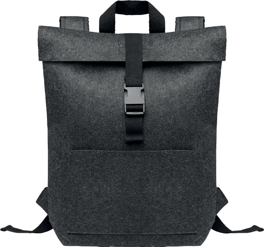 MidOcean - Rucksack "Indico", RPET Filz MO1066 (Einheitsgröße) (Stein Grau)