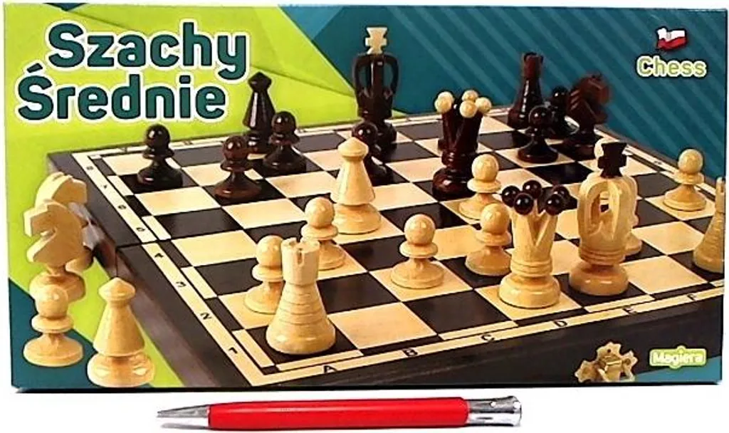 Jeu d'Échecs Composition moyenne MAGIERA - Modèle Classique Artisanal - 3