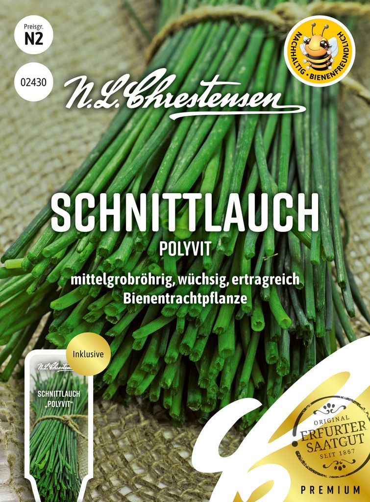 Schnittlauch Polyvit | Schnittlauchsamen von N.L. Chrestensen