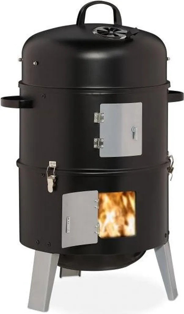 Fumeur Baril Anti-Dessèchement pour des Viandes Tendres et Fumées
