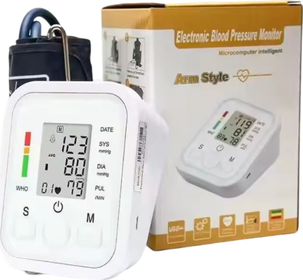 Digitálny tlakomer na rameno | Presný automatický BP Obrázok produktu 
