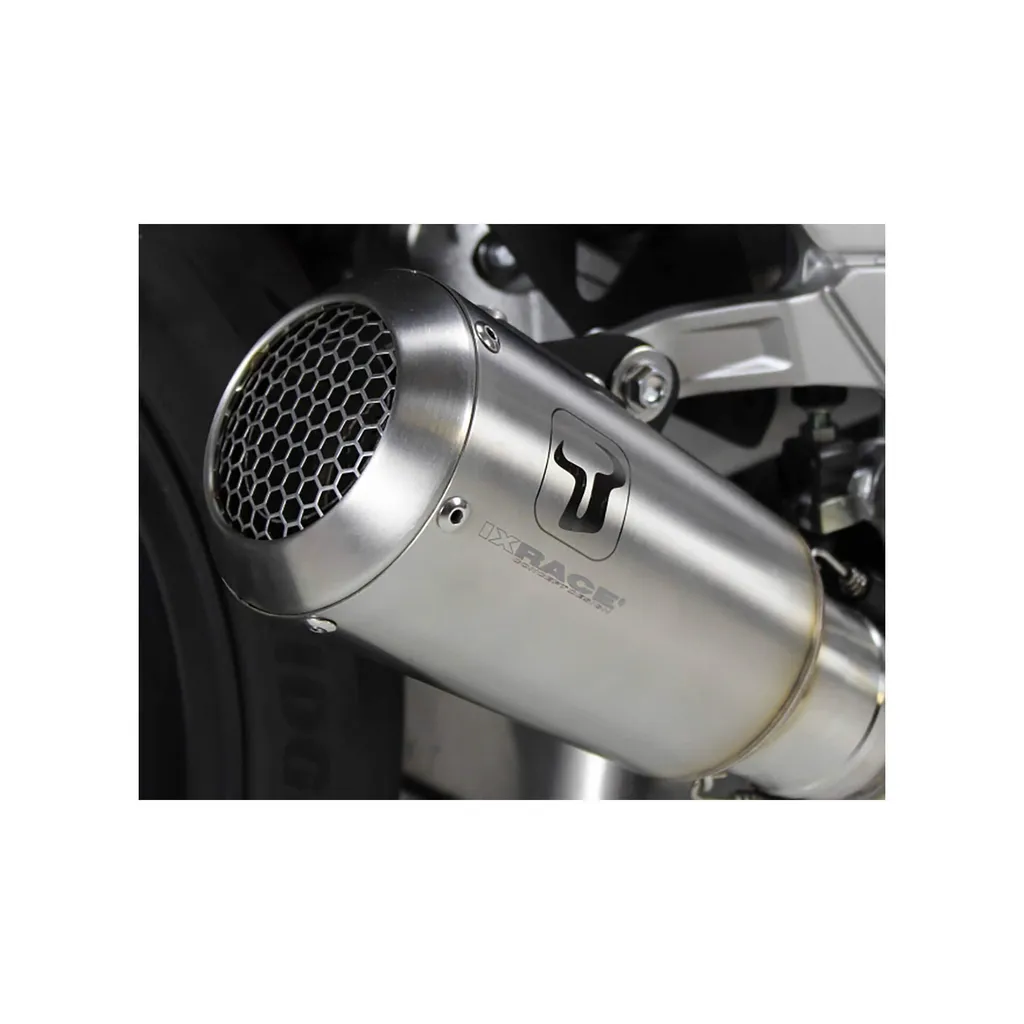 Pot d'échappement IXRACE MK2 Inox Duke 125/390 21- (Euro 5)
