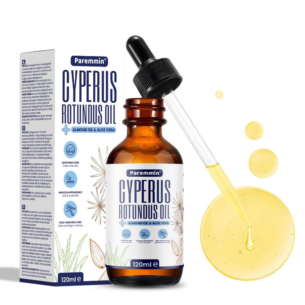 Cyperus Rotundus Öl 120 ml – Öl gegen Haarwachstum & Produktbild 