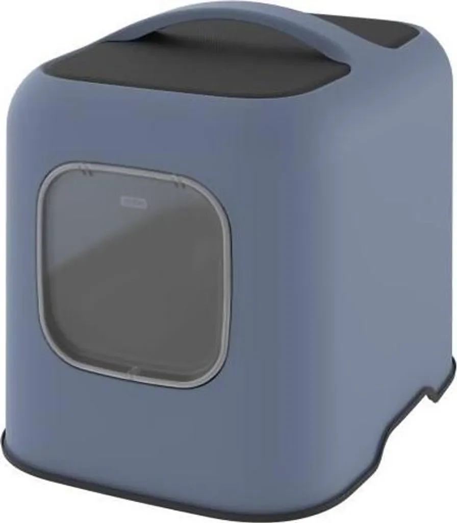 Toilette Gatto Horizon Blu 51x39x40cm - Comfort e Igiene con Filtro