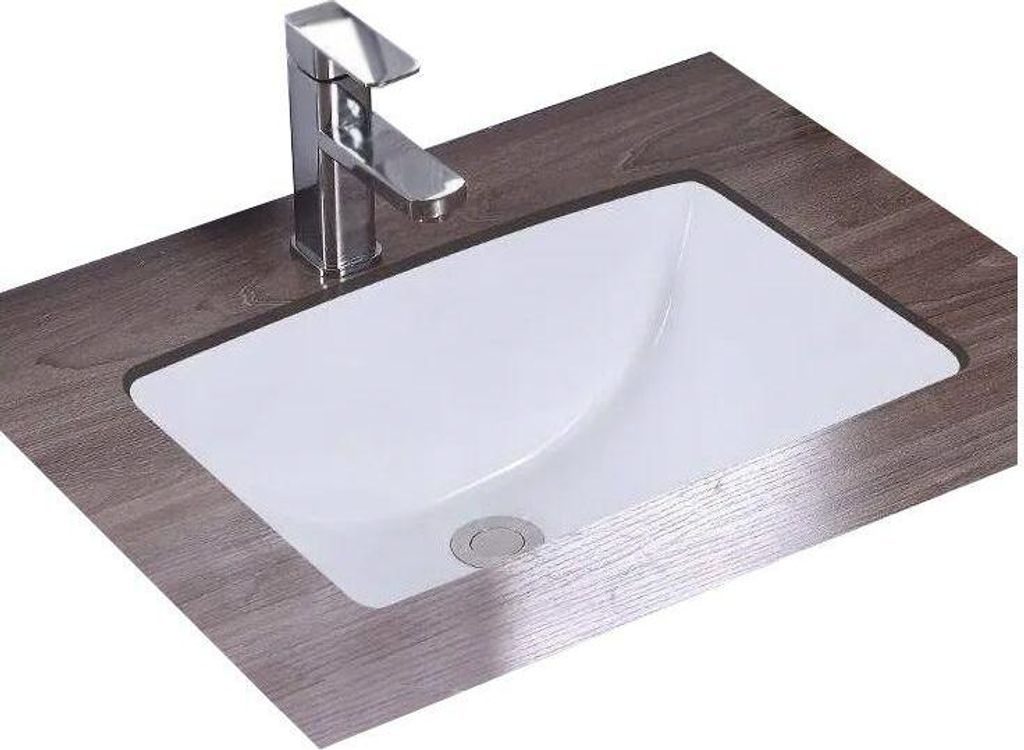 Rea Aufsatzwaschbecken Adela Rectangle White