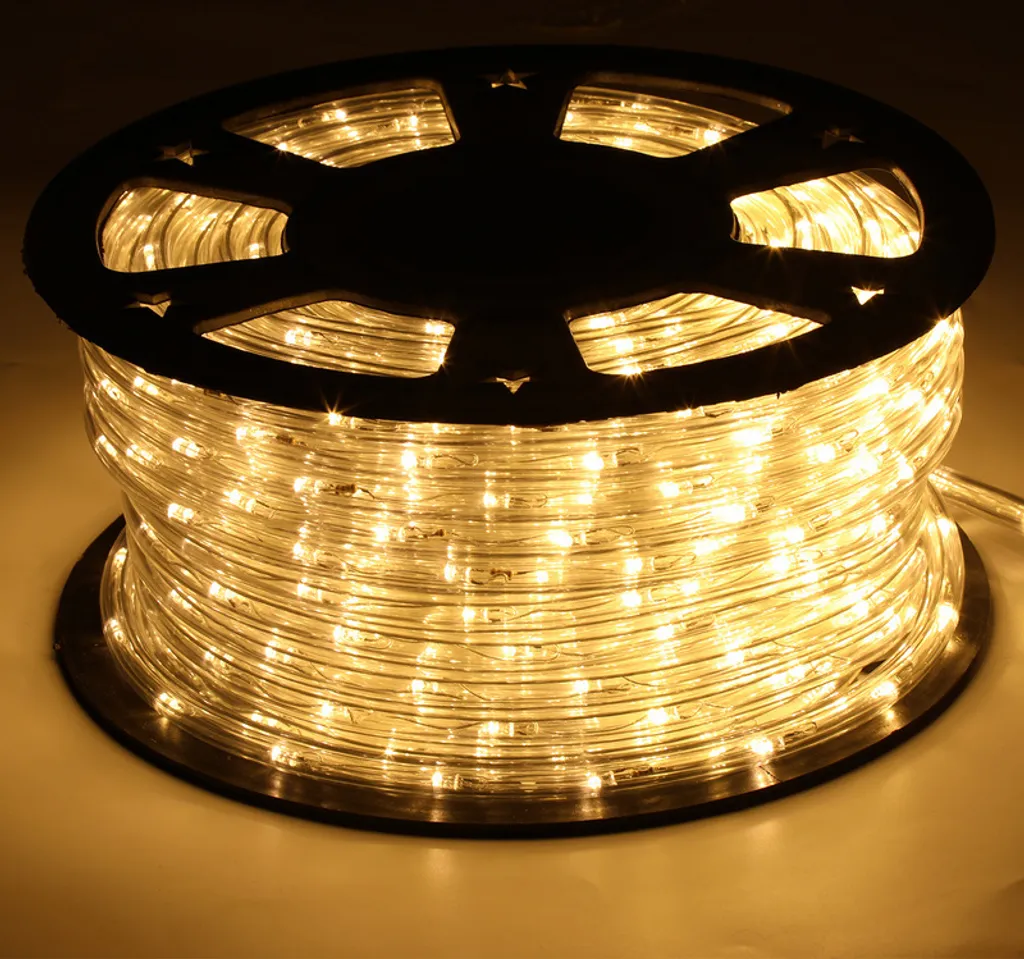 Tubo LED Decorativo Jopassy 20m: Illuminazione Natale Bianco Caldo 480 LED