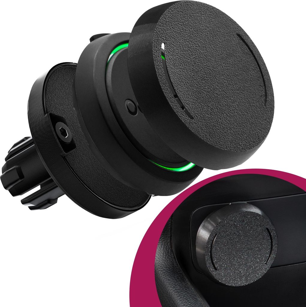 Auto KFZ Zigarettenanzünder Halterung + Tarnkappe Set passend für OOONO NO2 Co-Driver NO.2 CO-Driver Magnetisch