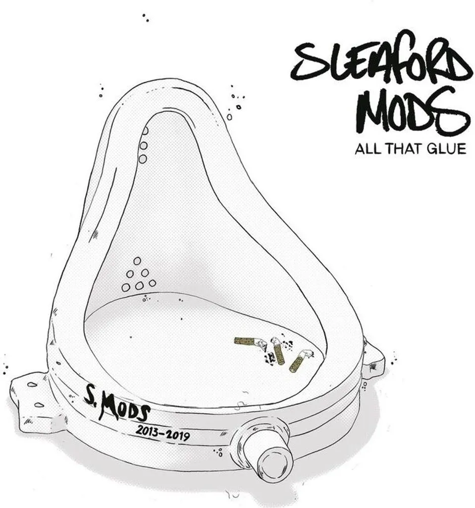 Sleaford Mods CD All That Glue - Compilation de 22 titres essentiels UK