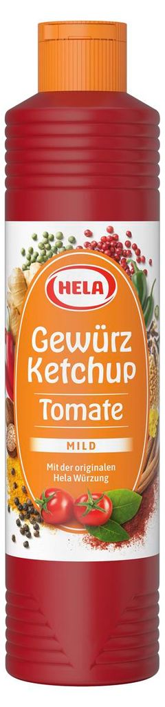 Hela tomato spice ketchup con una nota leggermente piccante Immagine del prodotto 