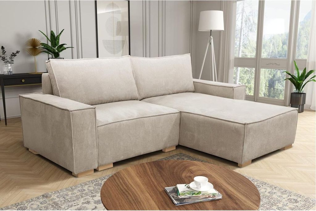 MEBLE LUX Ecksofa SVEN, Schlafsofa L-Form mit Produktbild 