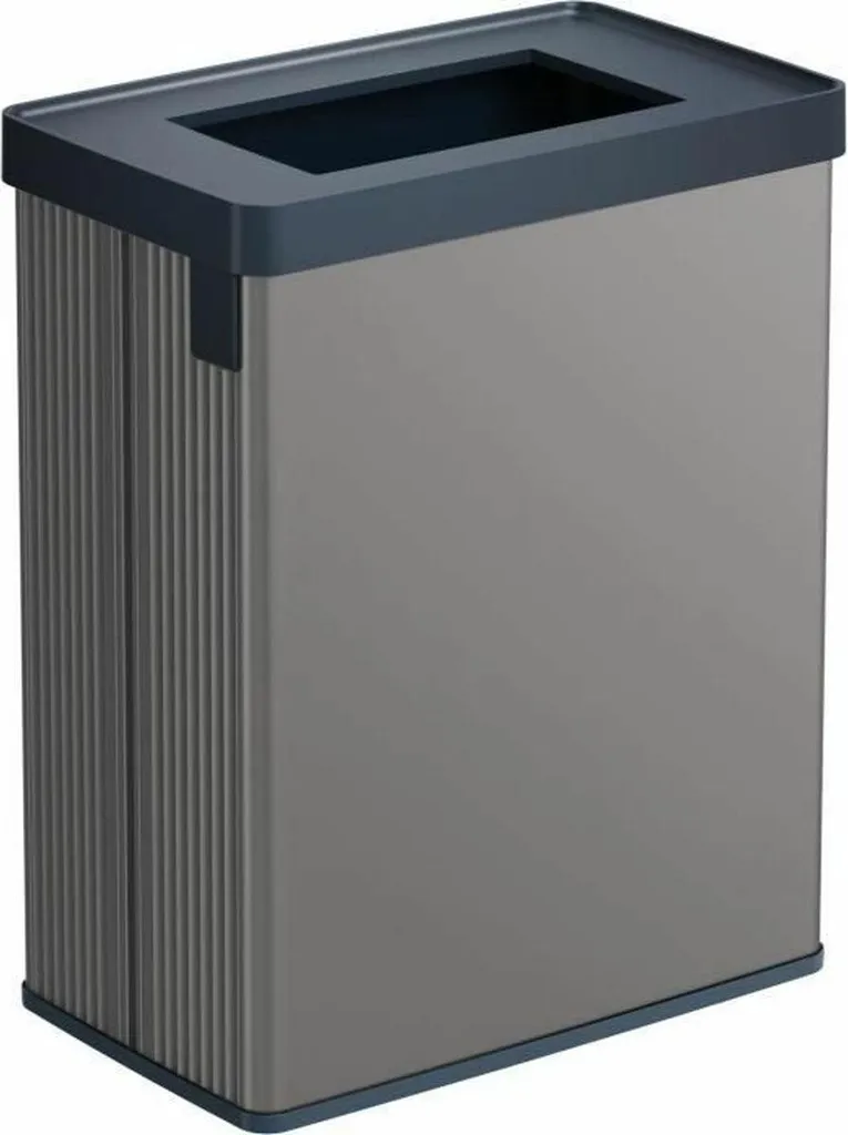 Poubelle recyclage Curver VERTO Gris 54 L en plastique haute qualité