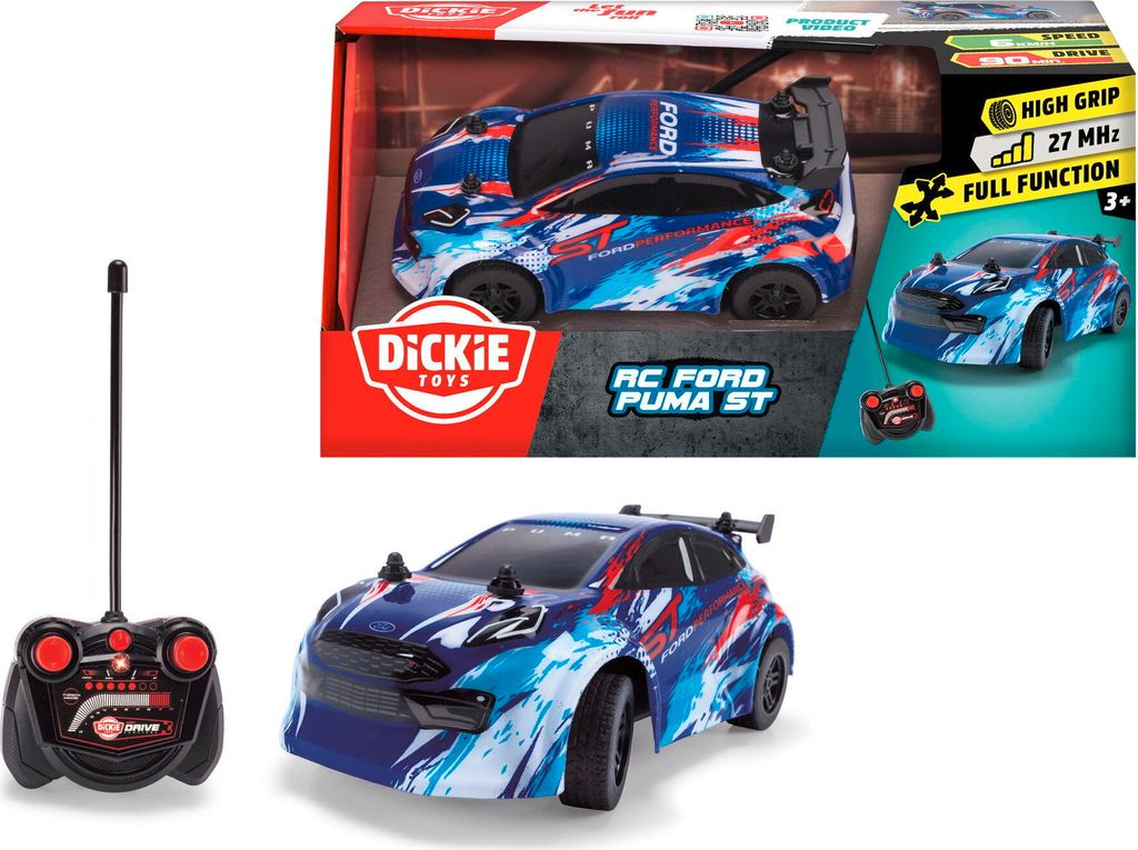 Dickie RC Auto Ford Puma ST - ferngesteuertes Spielzeugauto für Kinder