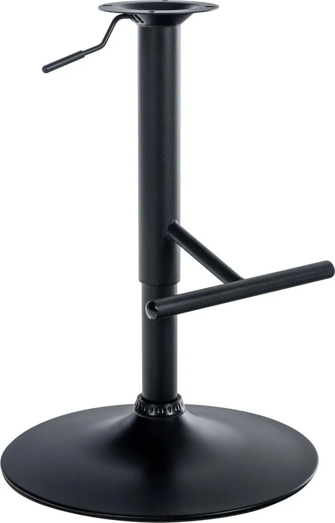 Réparer un Tabouret de Bar : Pied Noir de Rechange avec Repose-Pieds T