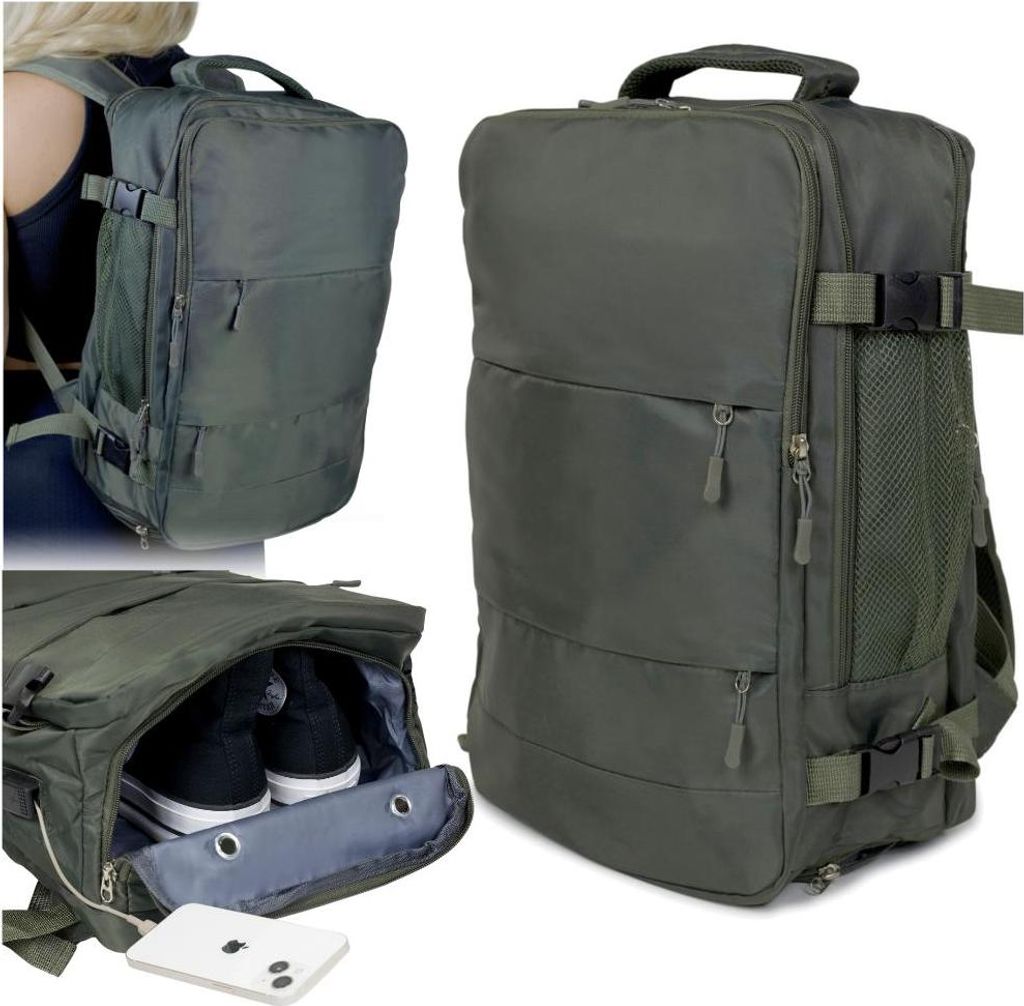 Schulrucksack für Mädchen und Jungen, Jugend, große Taschen