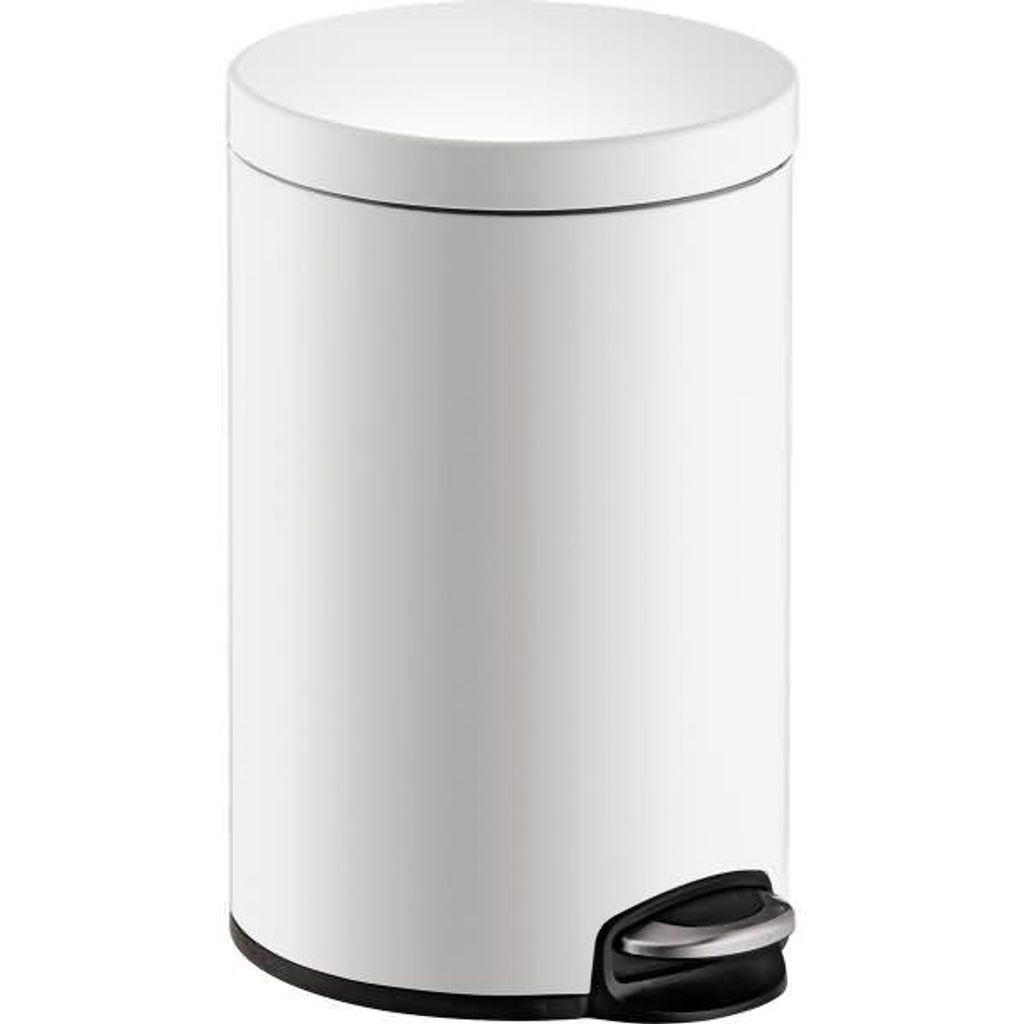 helit Tret Abfalleimer "Classic" 12 Liter weiß
