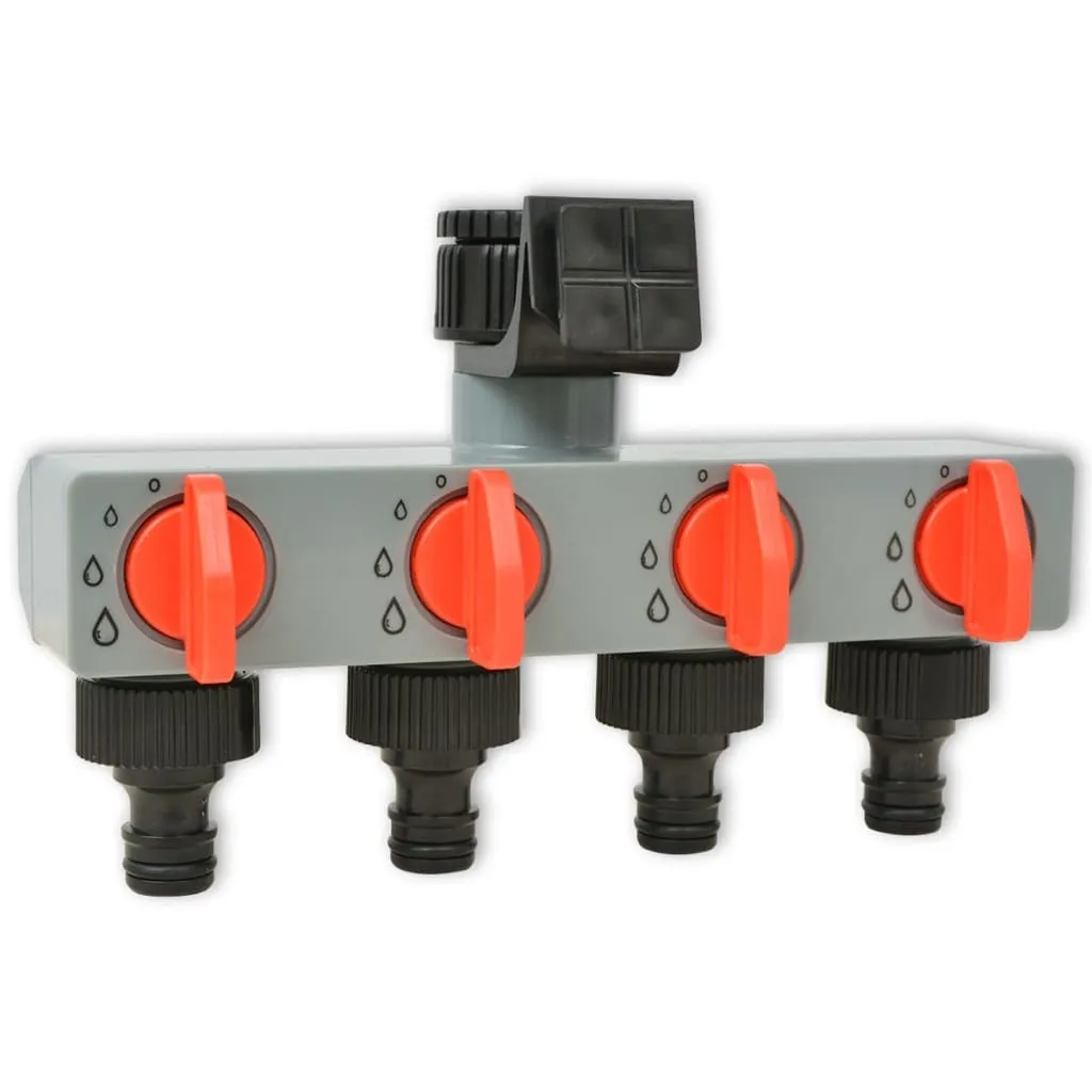 Programmateur d'arrosage multizone 4 voies 3V avec écran de contrôle - 5