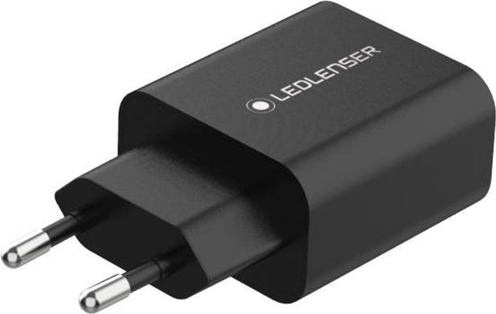 Ledlenser USB-C Adapter 20W, schwarz, PC Produktbild 
