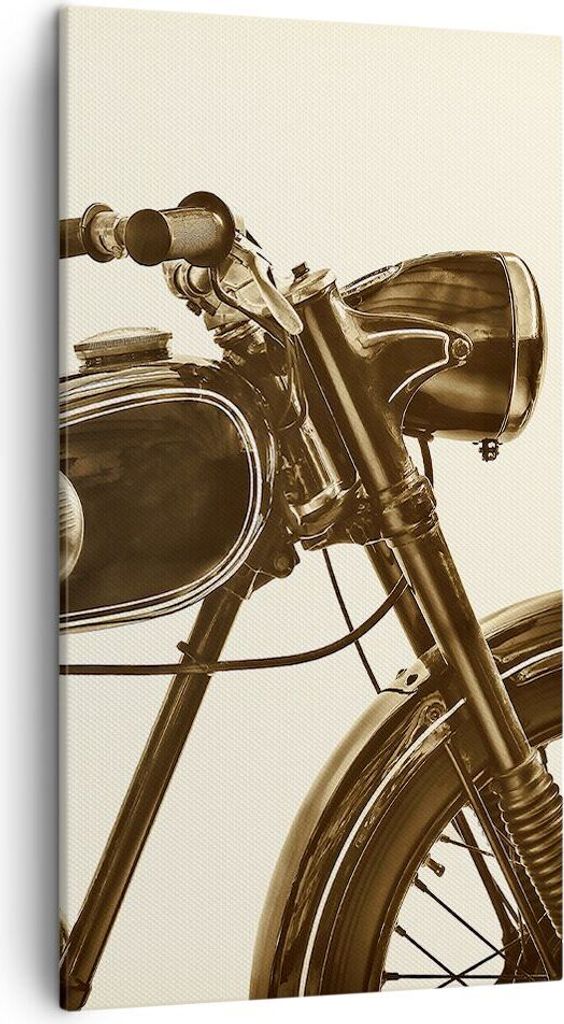 Bild auf Leinwand - Leinwandbild - motor retro - 45x80cm - Produktbild 