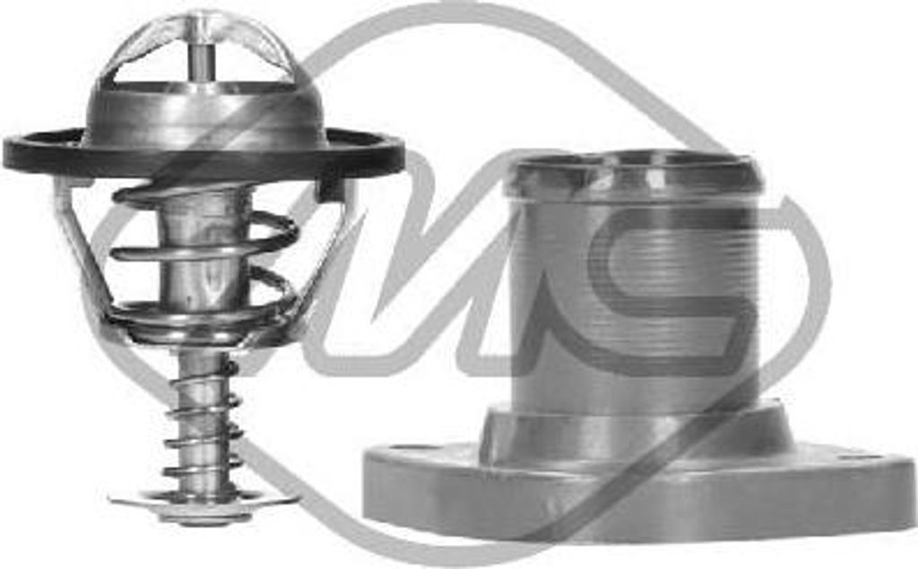 Metalcaucho 3790 Thermostatgehäuse OE 1338A0 kompatibel mit Expert, 807, 607, 407, 406, 308, 307, 206, Zeta, Phedra, Ulysse, Xsara, Jumpy, Evasion...