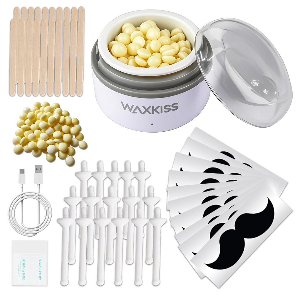 Nasenwachsset Mini Wachswärmer mit 100g Nasenhaarwachs,16 Produktbild 