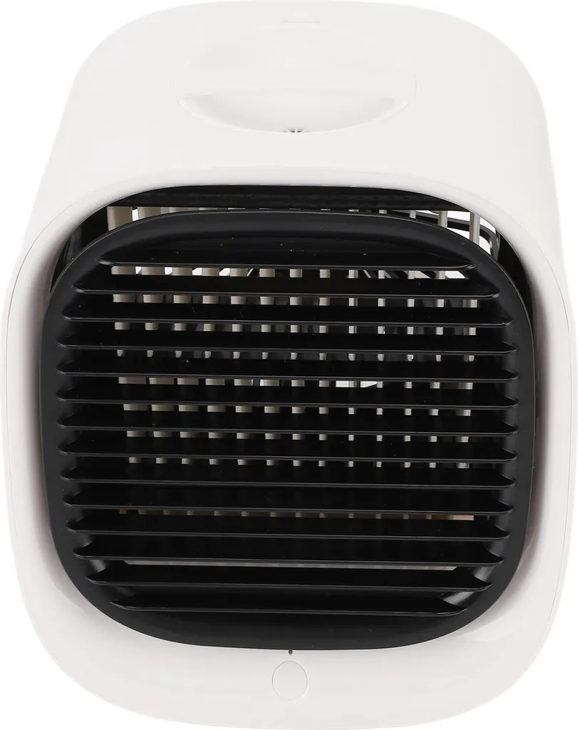 Ventilateur de bureau portable à 3 vitesses avec veilleuse LED intégrée