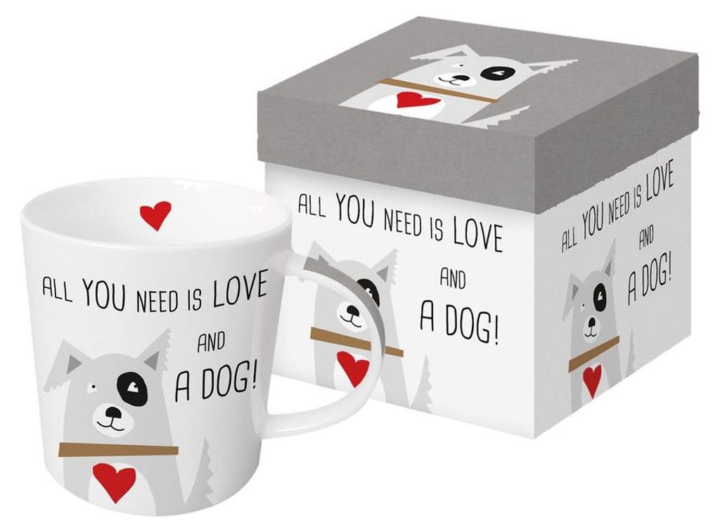 Tasse à café Trend Mug - Trend Mug GB Love and Dog Image du produit 