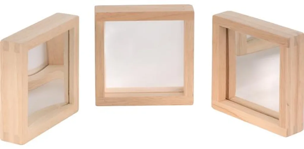 Blocs Multicolores Miroir Incassable - Set de 7 Éléments de Construction
