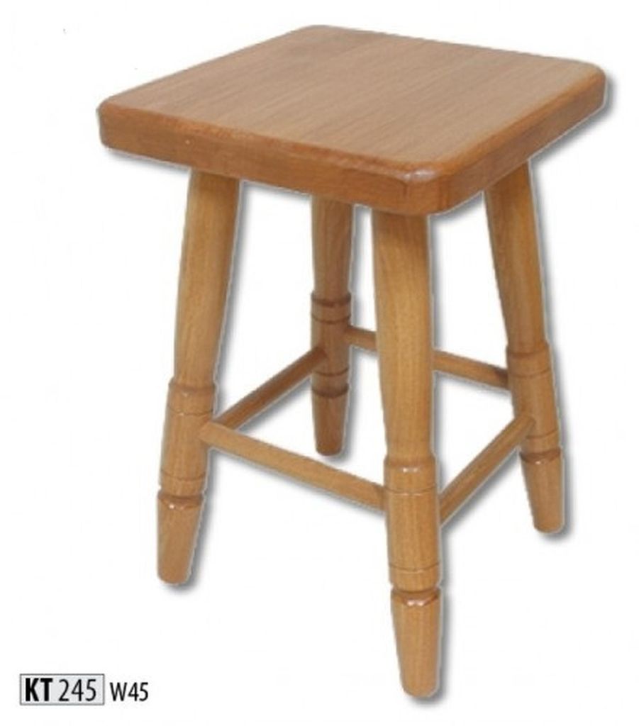 Hocker Küchenstuhl Holzstuhl Sitzhocker Esszimmerhocker Buche Holz Massiv