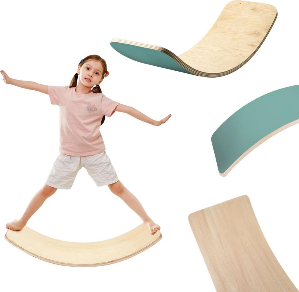 Lama Smile Balance Board - türkis