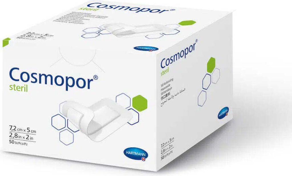 COSMOPOR STERIL 10X8CM, 25 St verpakking Productafbeelding 