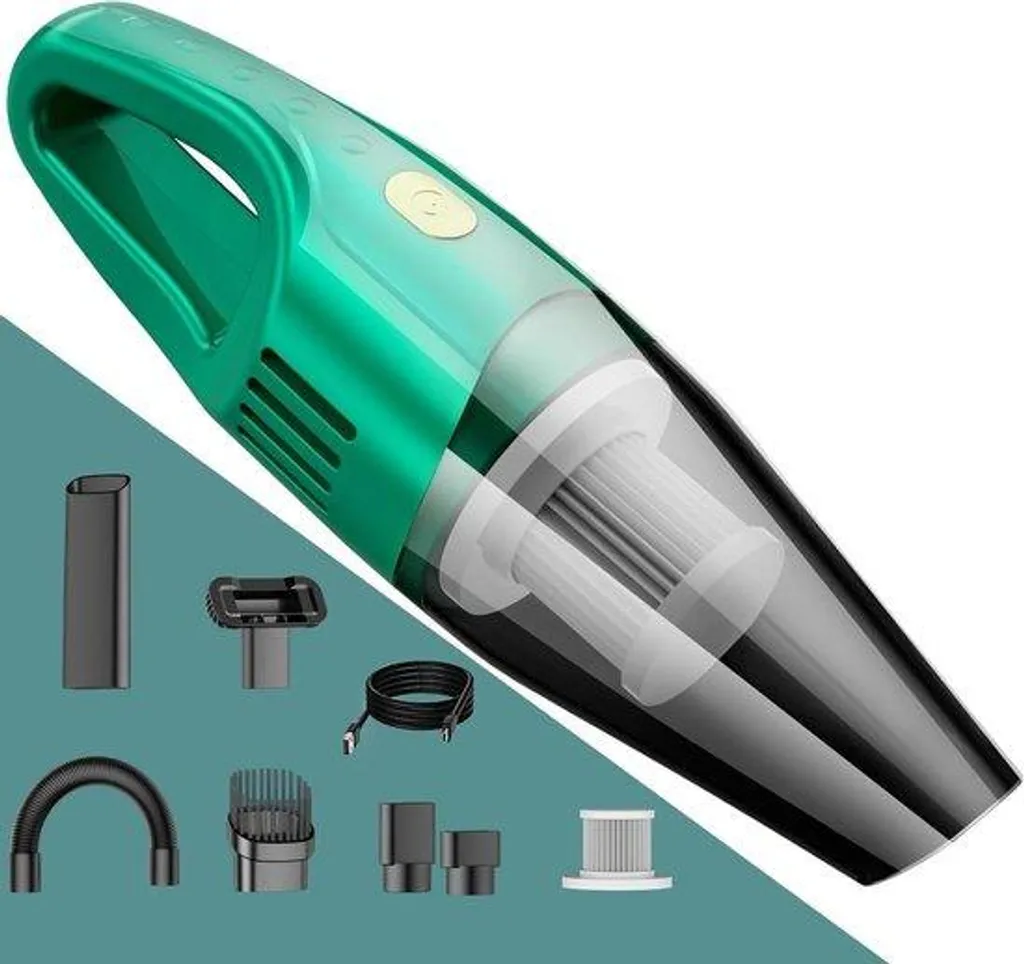Aspirateur puissant 120W sans fil avec sac en tissu lavable et léger