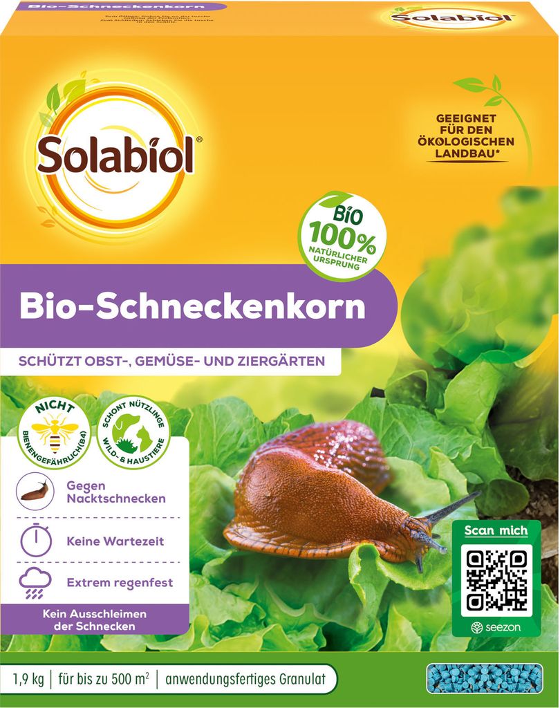 Solabiol -Schneckenkorn - 1,9 kg
