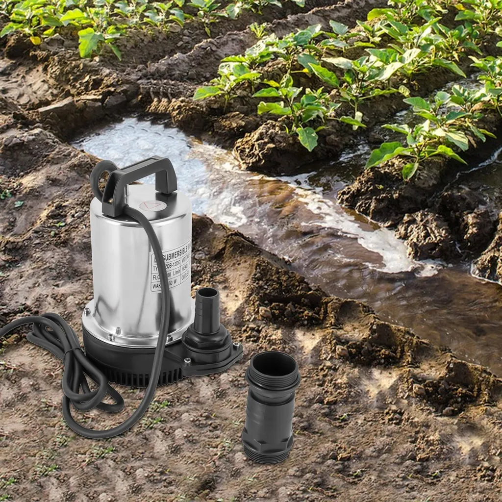 Pompe de cale submersible 12V extraction eau haut débit norme Europe